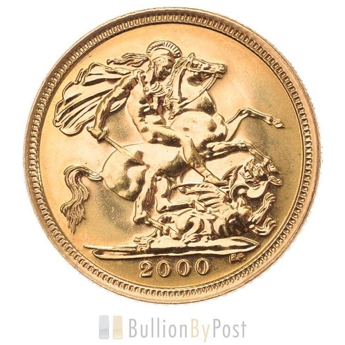 Bullion gold half - bullion, sovereign