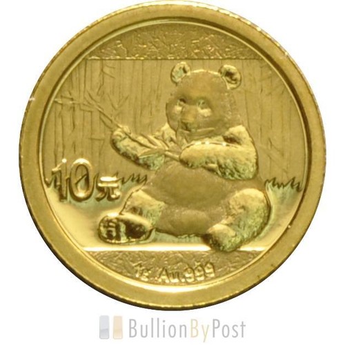 Gold chinese panda - gold,