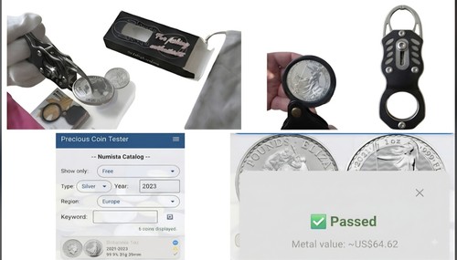 Coin ping tester kit very - coin,