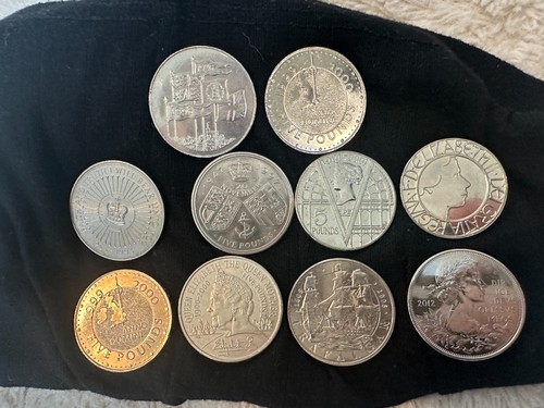 Pound coins mixed varying - 5,