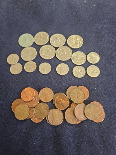 Small job lot coins from - of,