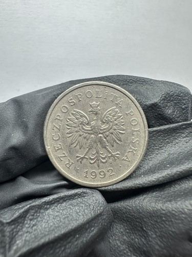Poland zloty 1992 coin - poland,