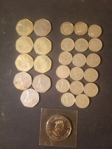 Decimal pound coins - decimal,