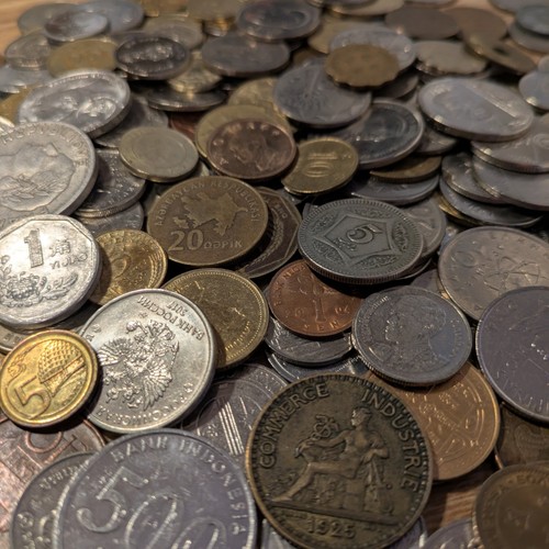 Random world coins mixed - 5x,