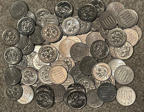 Japan 100 yen coins - japan:, 20