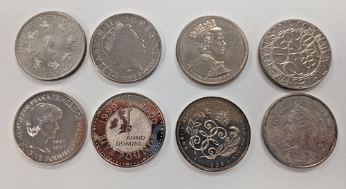 Collection 5 coins - £5,