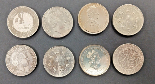 Collection 5 coins - collection, £5